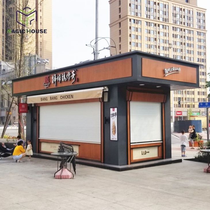 street food kiosk cart for sale(001)