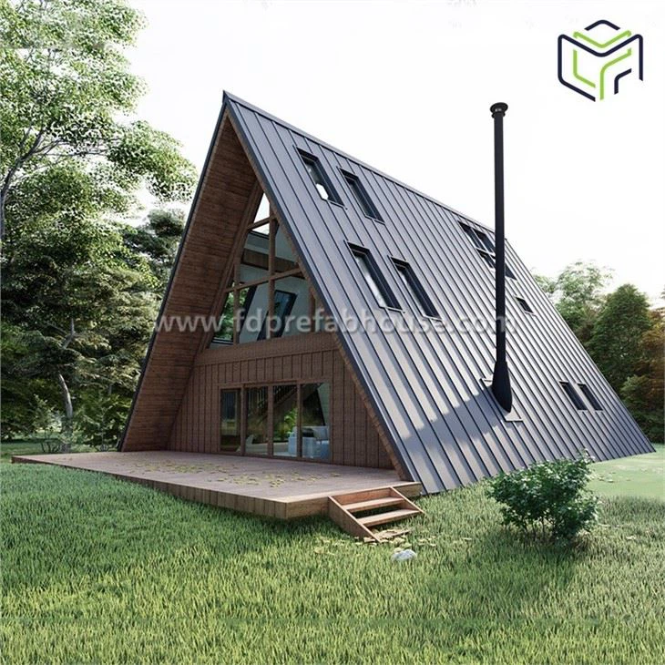 New Zealand Prefabricated Triangle House