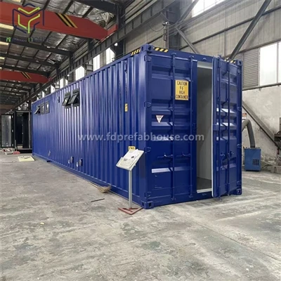 ห้องน้ำคอนเทนเนอร์สั่งทำพิเศษ (สำหรับโรงงานในออสเตรเลีย)
